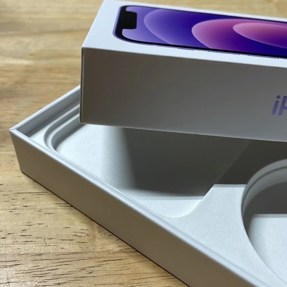 💜 Purple iPhone 12 Box (EMPTY) 💜